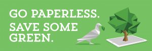 Go Paperless Save Green