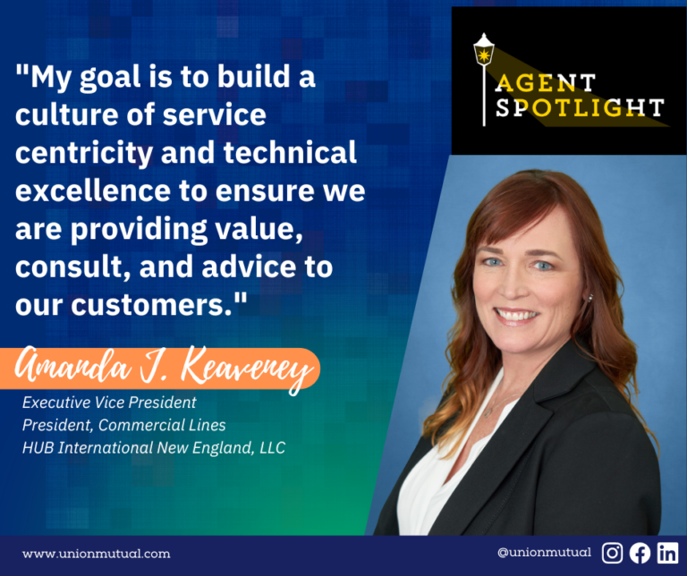 Agent Spotlight Amanda J Keaveney HUB International New England LLC Agent spotlight amanda j keaveney hub international new england llc